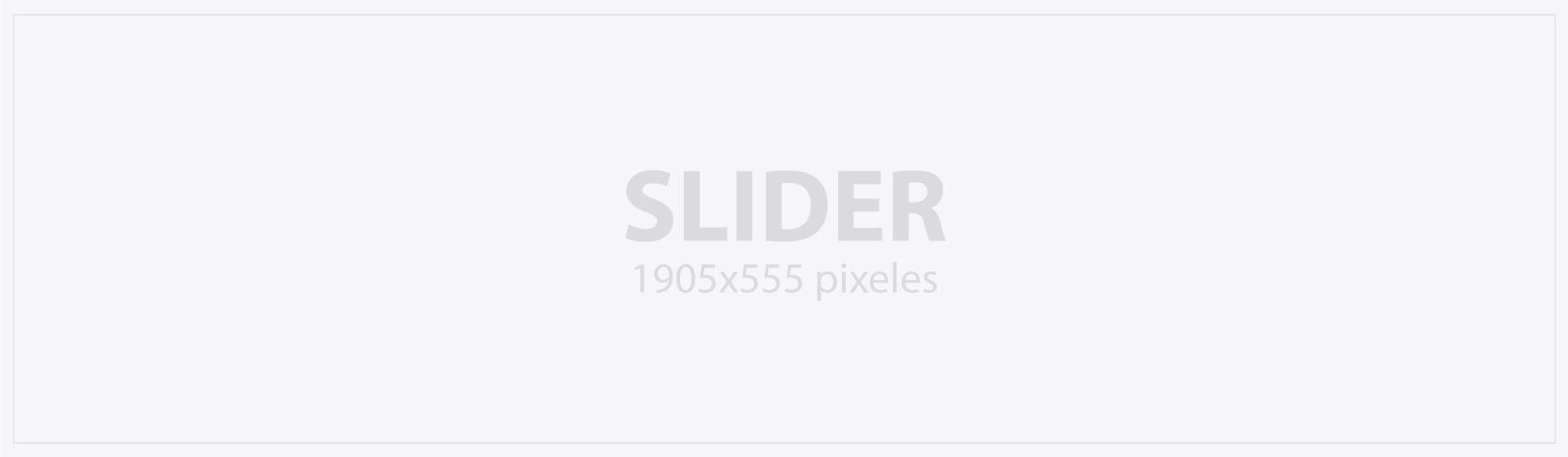 Slider por defecto